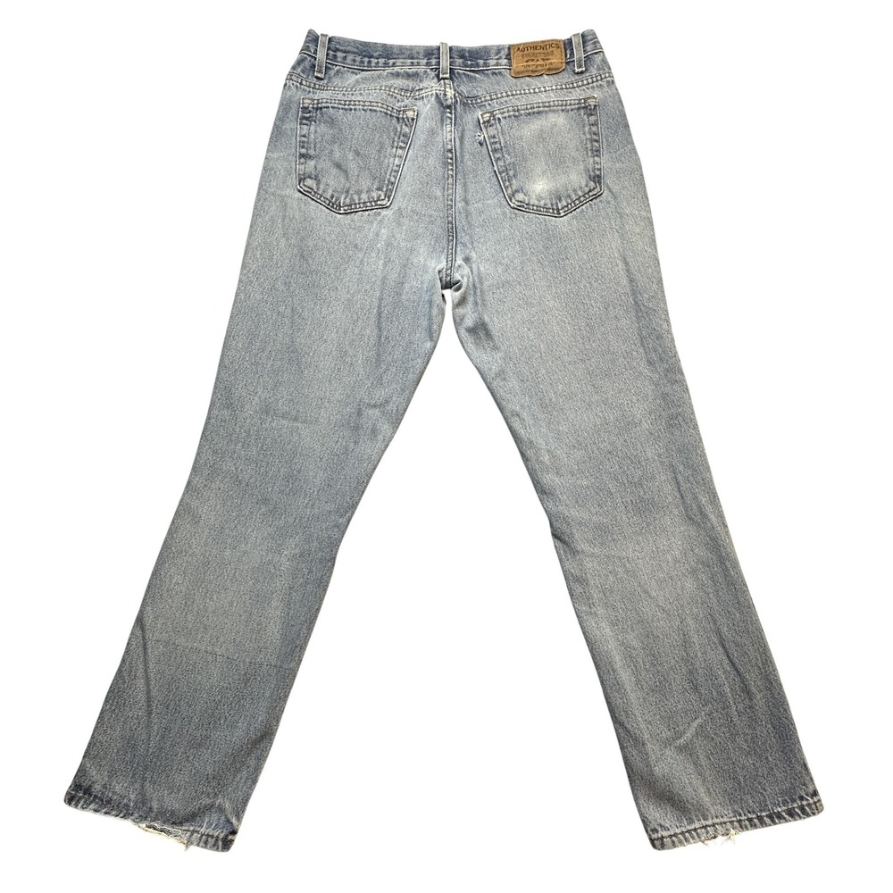 Vintage Levi Strauss Jeans Mens 36x32 (34x29) Light Wash Regular Fit Denim Pants